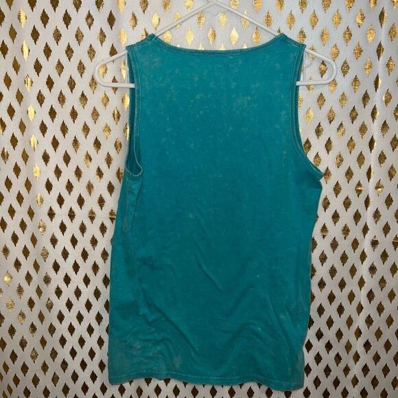 Dutch Bros tank top vibes teal men’s size M - Picture 4 of 4